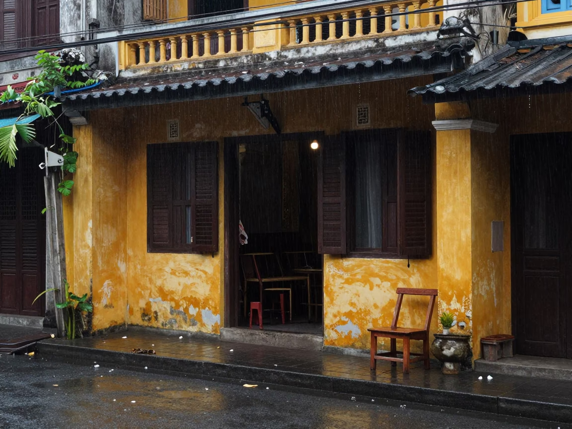 Hoi An Rain Debris in in Hoi An, Vietnam