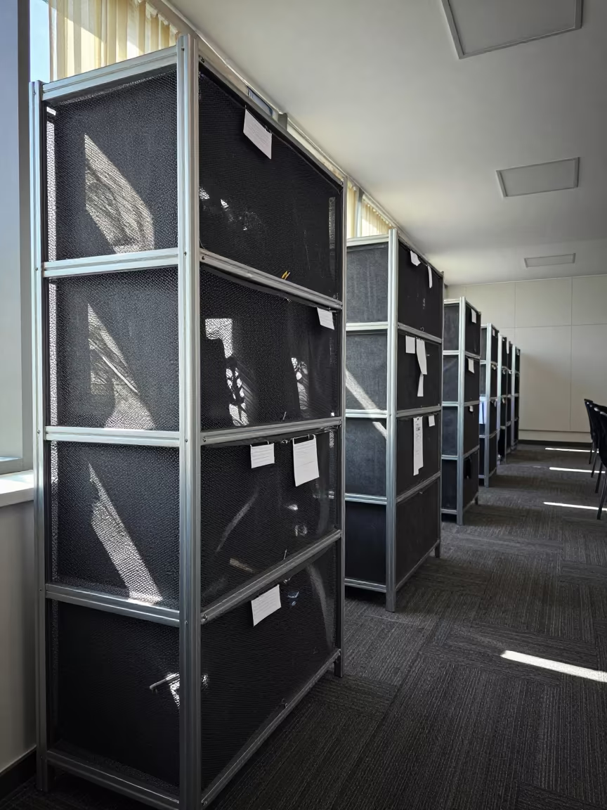 Holiday Storage Cage in Mersin Conference Room in inside a conference room in Mersin