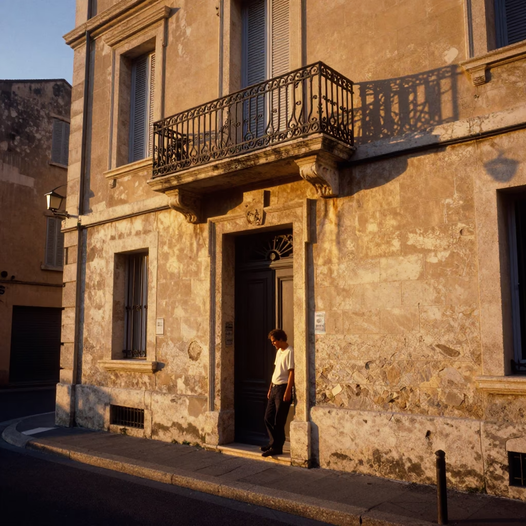 Honeyed Evening Light in Marseille France Capturing Street Life and Local Details in in Marseille, France