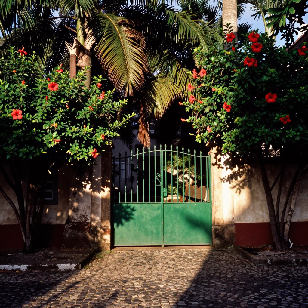 Honeyed Evening Light on Evening Light in Salvador in in Salvador, Brazil