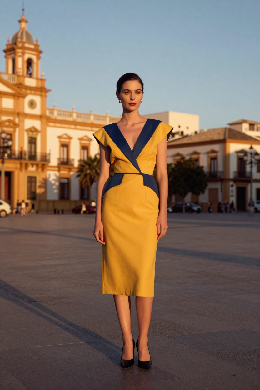 Honeyed Evening Light on Evening Portrait in Valencia in in Valencia, Spain