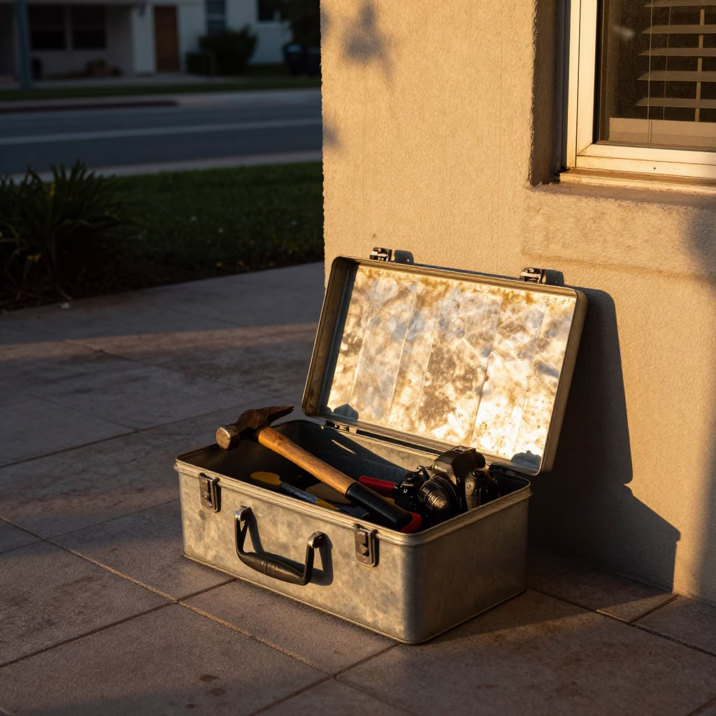 Honeyed Light in Miami at Honeyed Evening Light in in Miami, Florida, United States