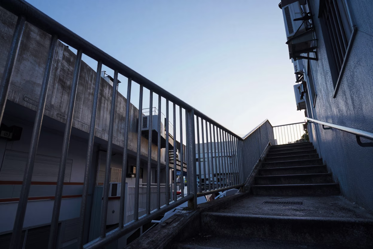 Hong Kong Cool at Early Morning Light in in Hong Kong, Hong Kong