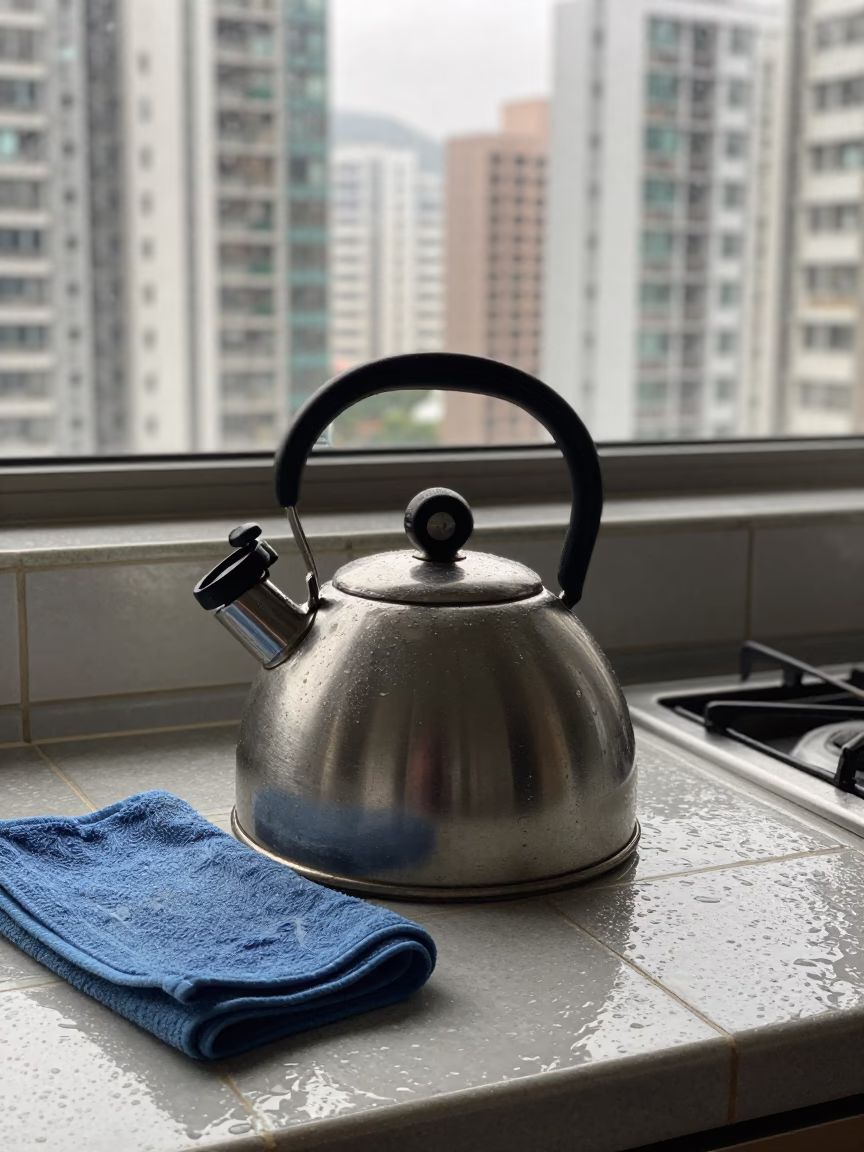 Hong Kong Stainless Steel Stovetop Kettle in in Hong Kong