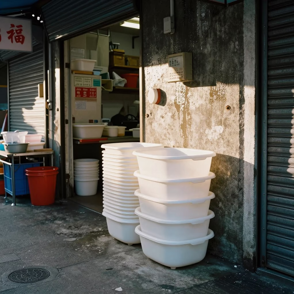 Hong Kong Stall Preparation in in Hong Kong, Hong Kong