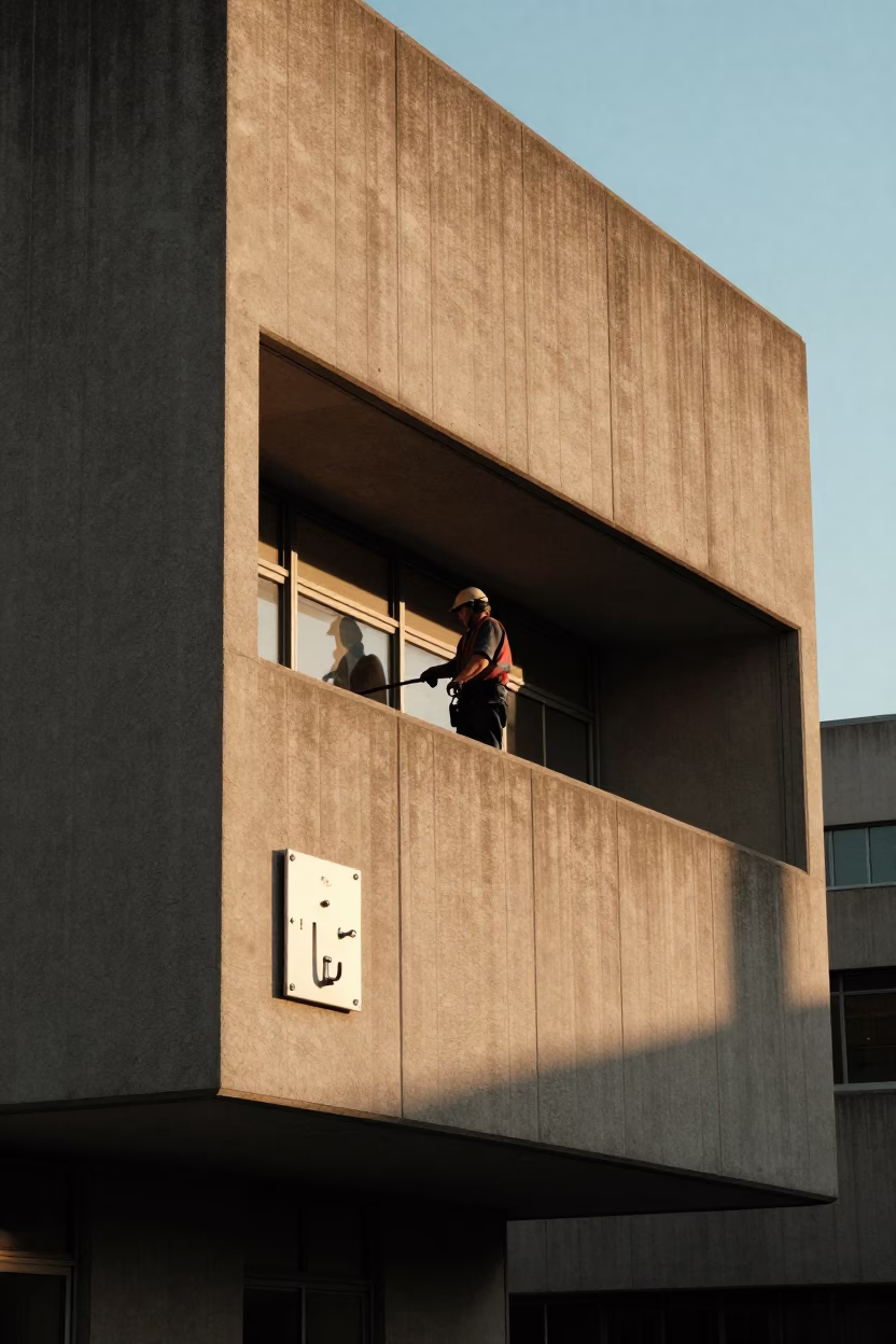 Hook Plate in Los Angeles at The Early Morning Light in in Los Angeles, California, United States