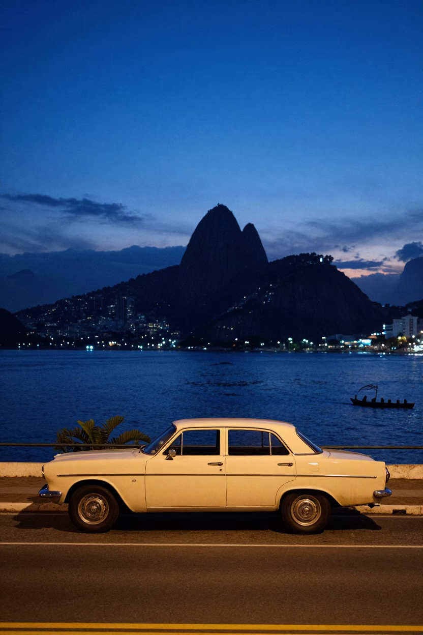 Horizon Shot in Rio De Janeiro in in Rio de Janeiro, Brazil