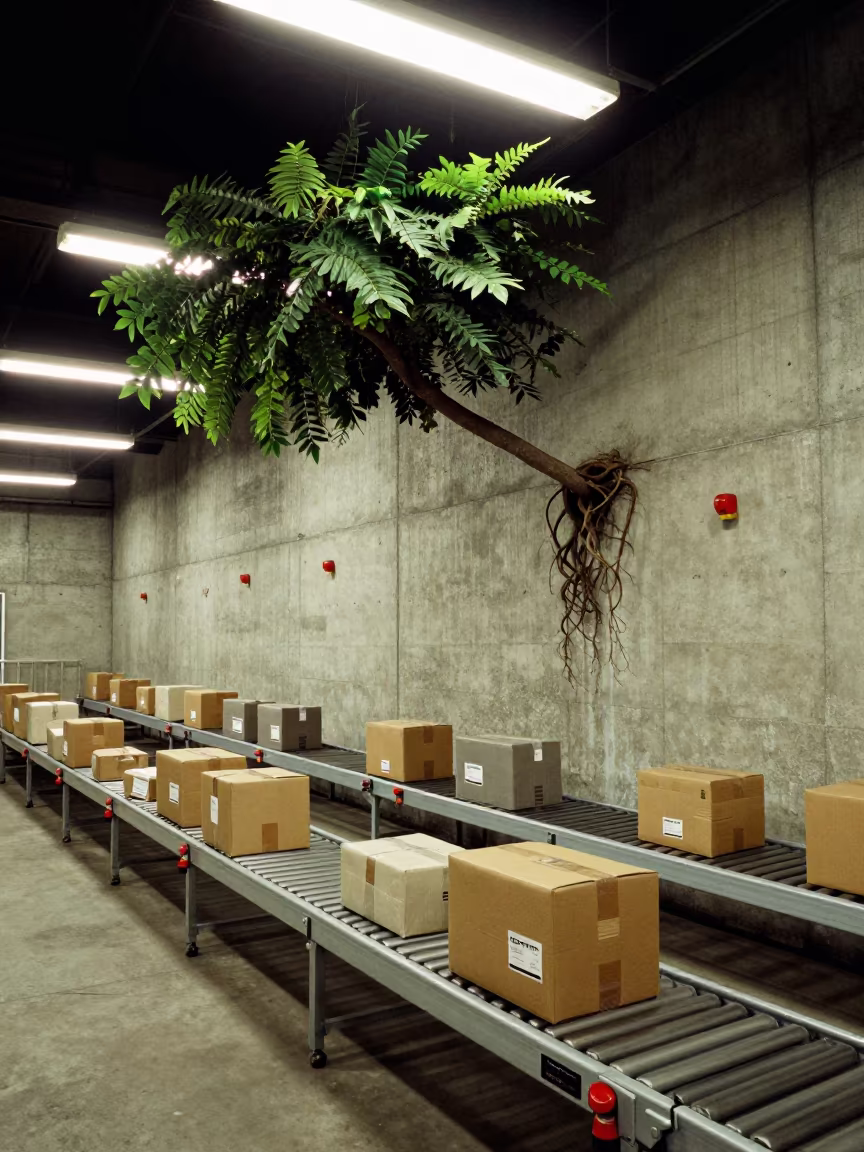 Horizontal Tree in Asuncion Logistics Bay in inside a chilled distribution bay in Asuncion
