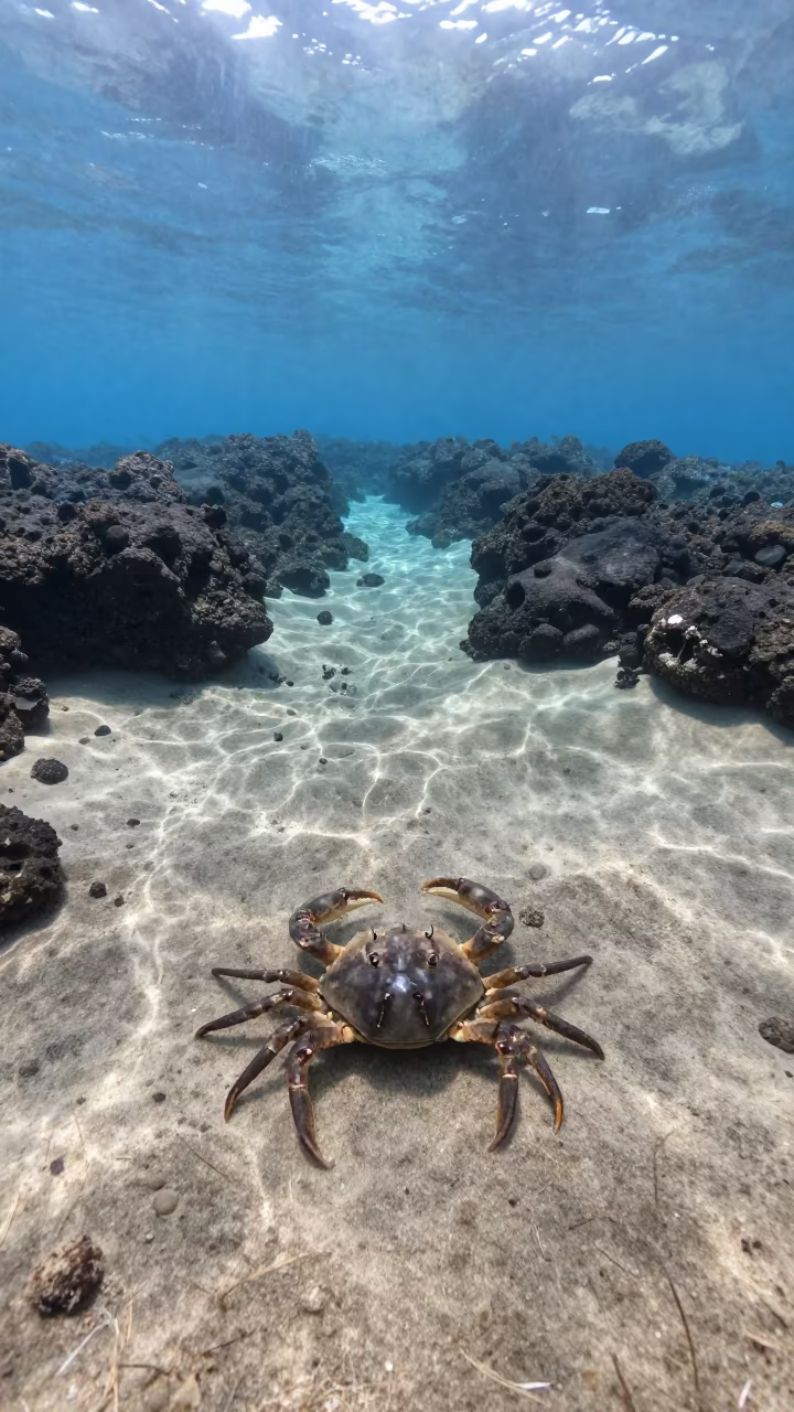 Horseshoe Crab Near Volcanic Drop-off Mumbai in beside a volcanic drop-off near Mumbai