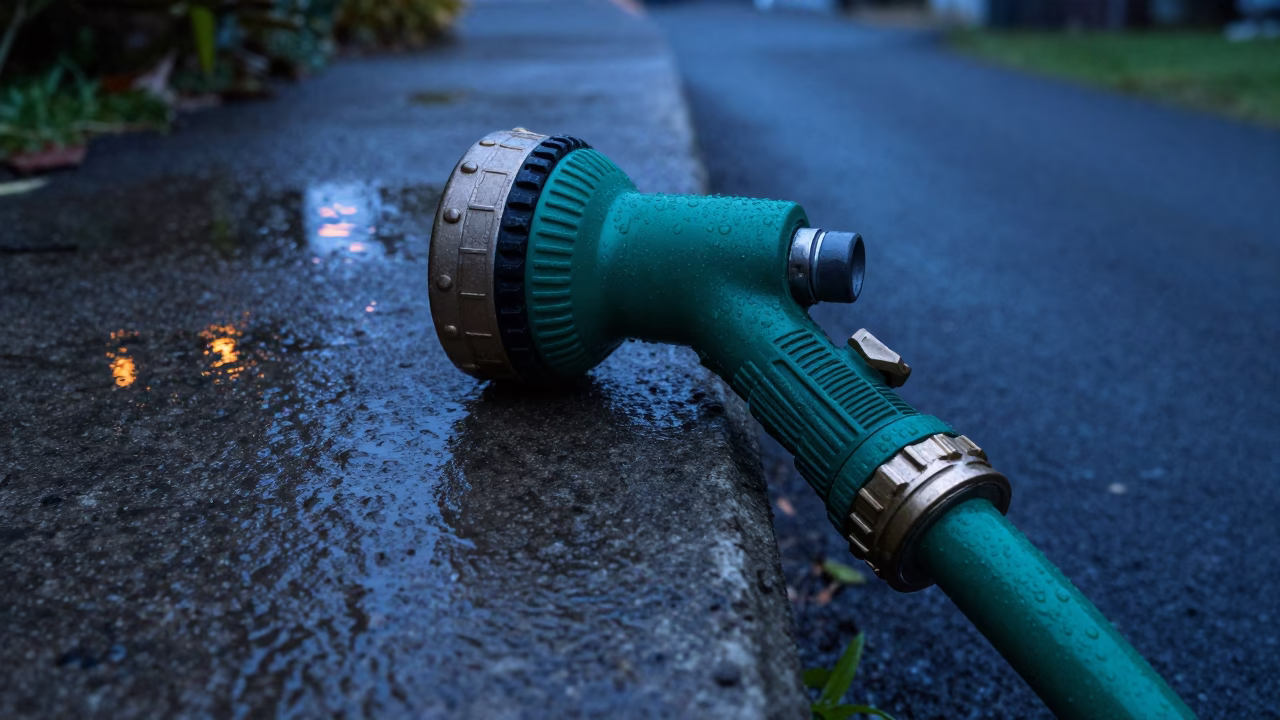 Hose Nozzle in Wellington in in Wellington, New Zealand