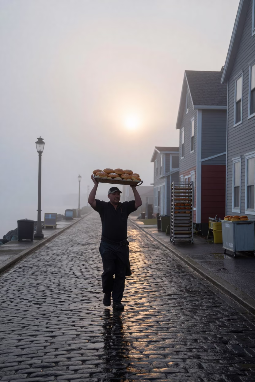 Hot Bread in Halifax in in Halifax, Nova Scotia, Canada