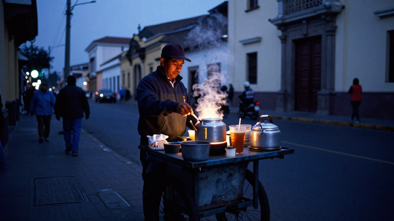 Hot Chicha in Lima in in Lima, Peru