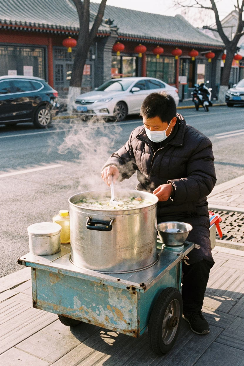 Hot Soup in Beijing in in Beijing, China