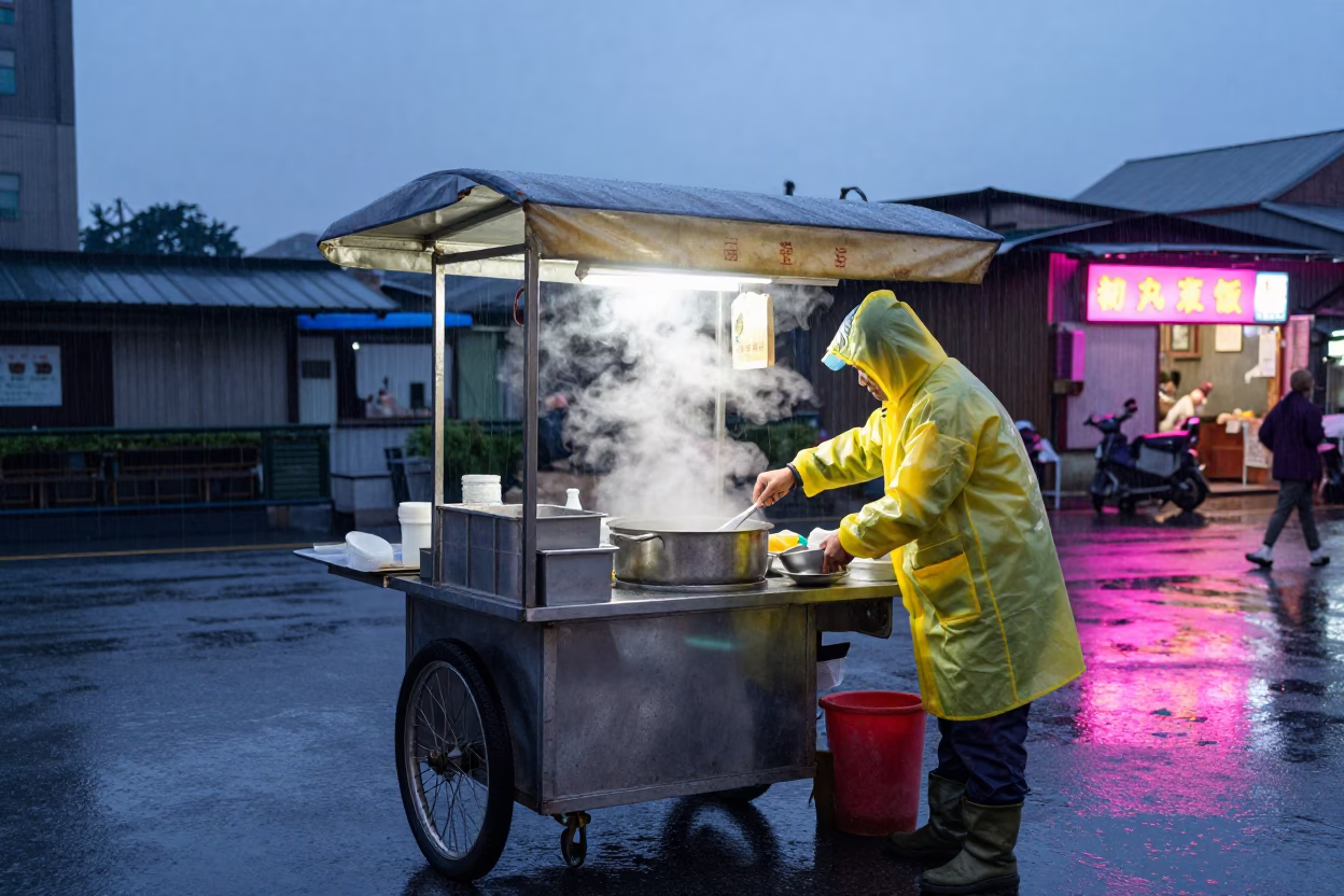 Hot Soup in Taipei in in Taipei, Taiwan