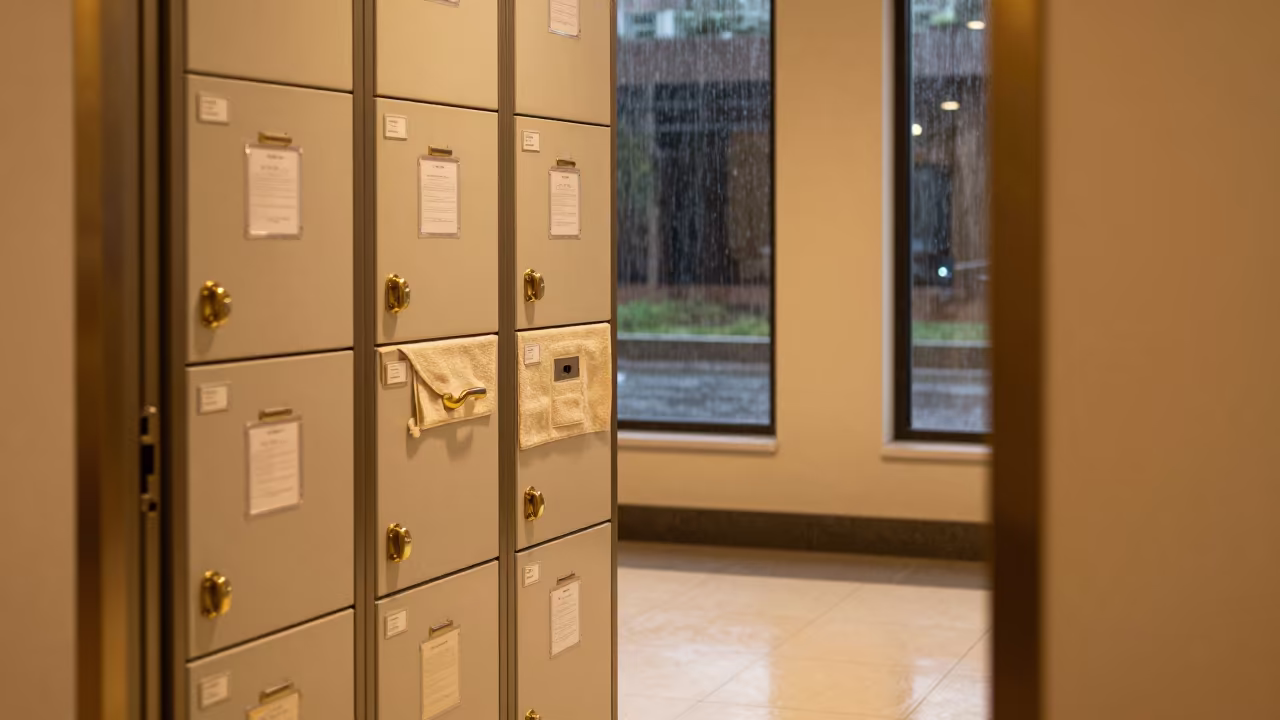 Hotel Child Seat Locker Monsoon Reflections in inside a hotel lobby near Jalapa