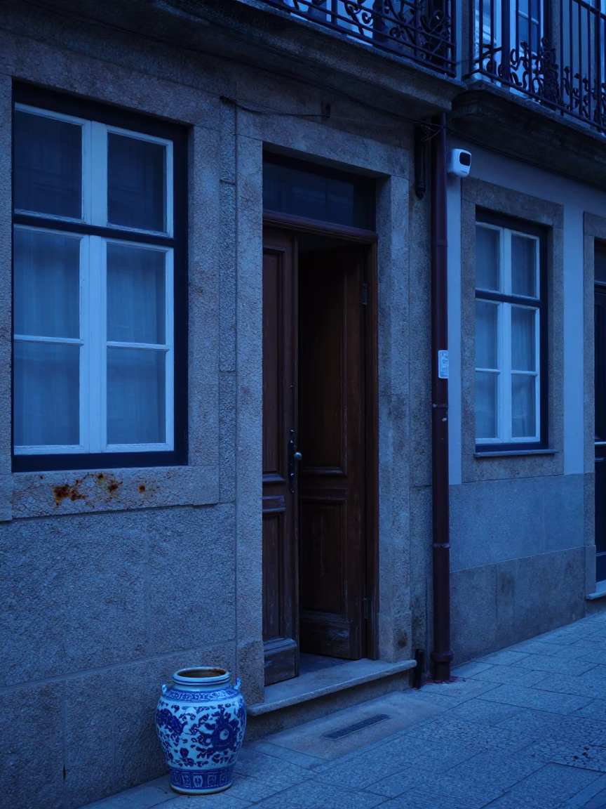 Hour Alleyway in Porto in in Porto, Portugal