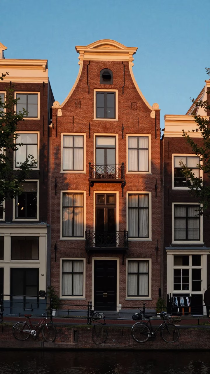 House Balcony in Amsterdam in in Amsterdam, Netherlands
