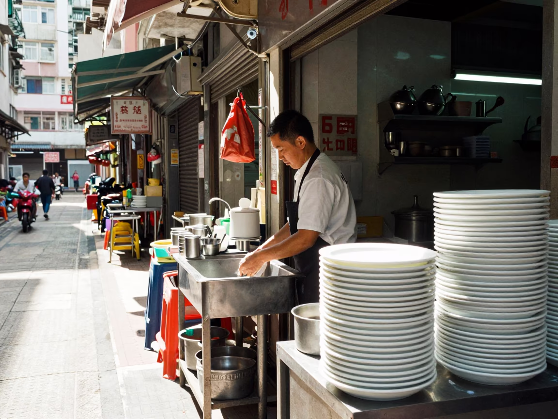 House Vendor in Hong Kong in in Hong Kong, Hong Kong