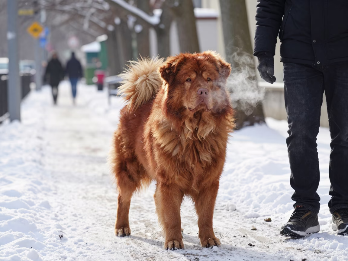 Hovawart Dog in Berlin in in Berlin, Germany