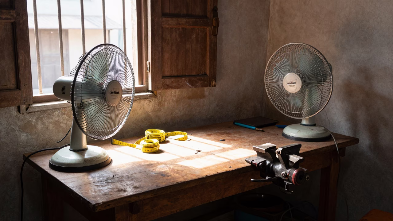 Hyderabad Workshop Interior at Flat Noon Light in in Hyderabad, India