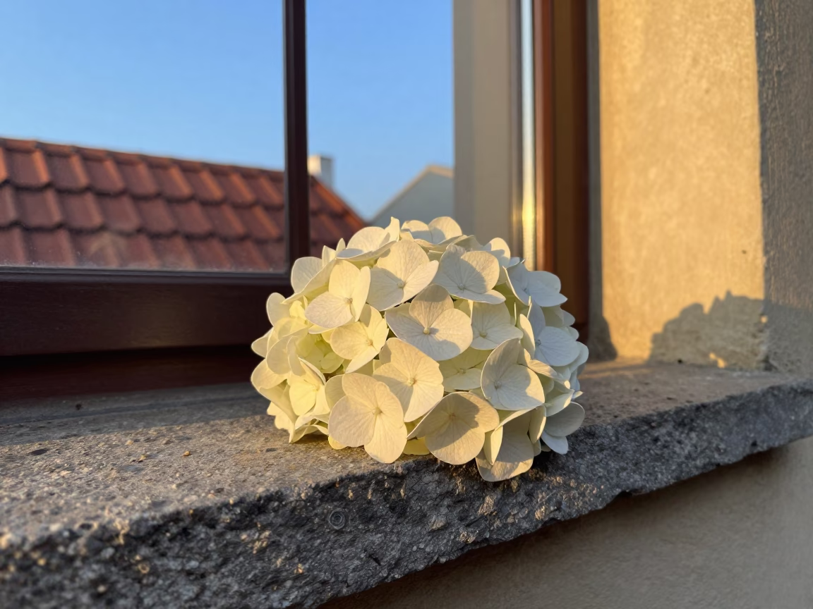 Hydrangea Bloom in Krakow in in Krakow, Poland
