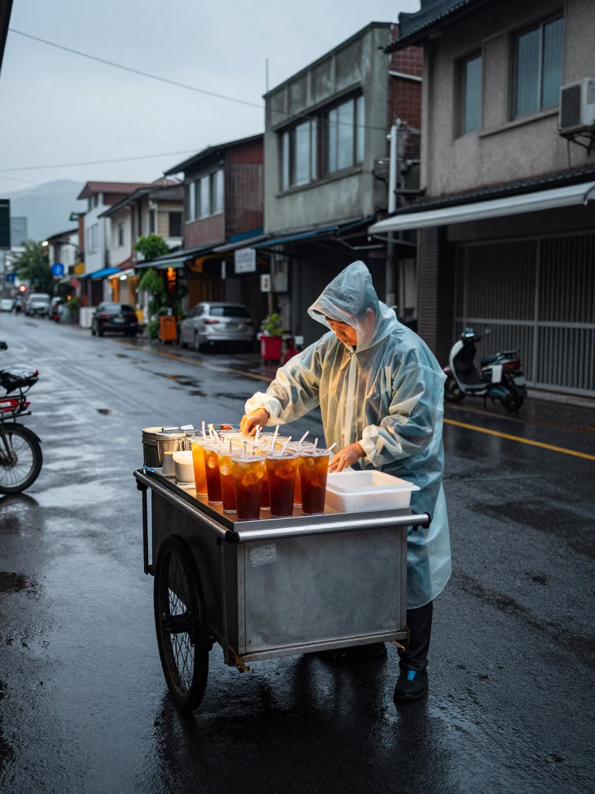 Iced Tea in Kaohsiung in in Kaohsiung, Taiwan