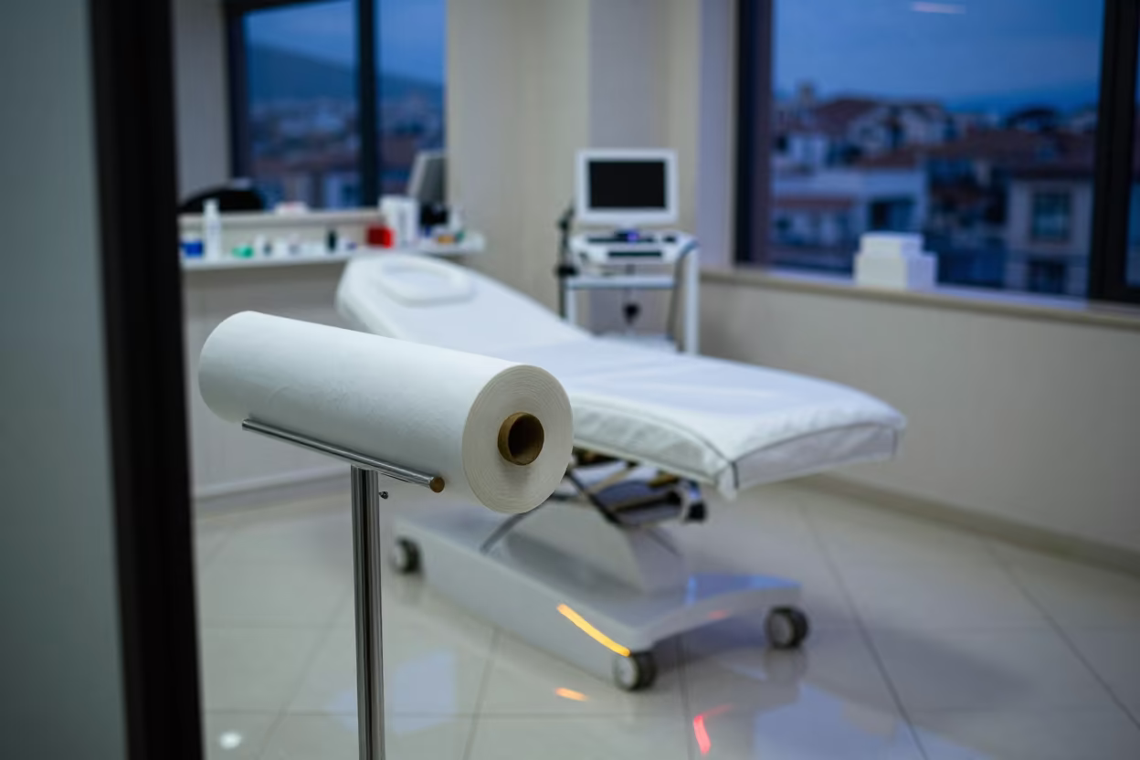 Indigo Twilight Lash Bed Stand in Izmir Skincare Room in inside a skincare treatment room in Izmir