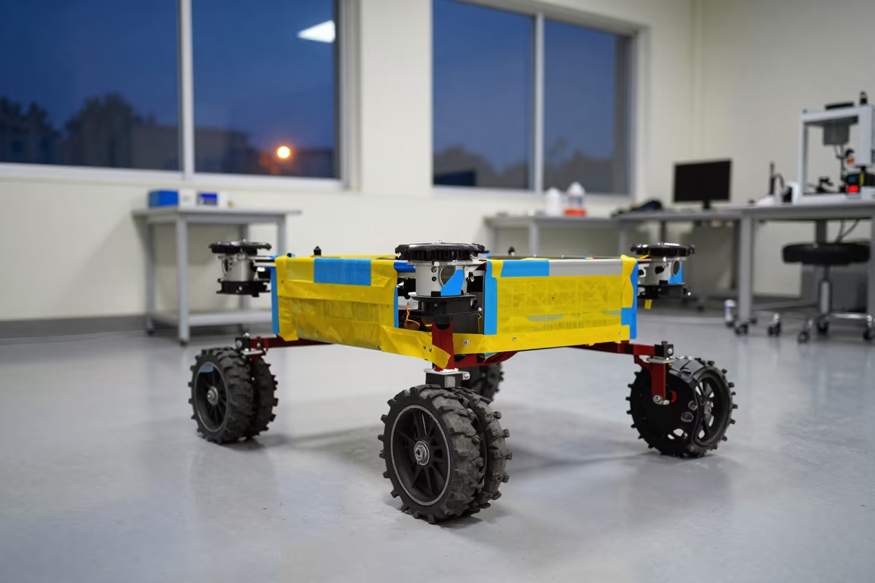 Indigo Twilight Rover Lab Floor Delhi in inside a clean room in Delhi