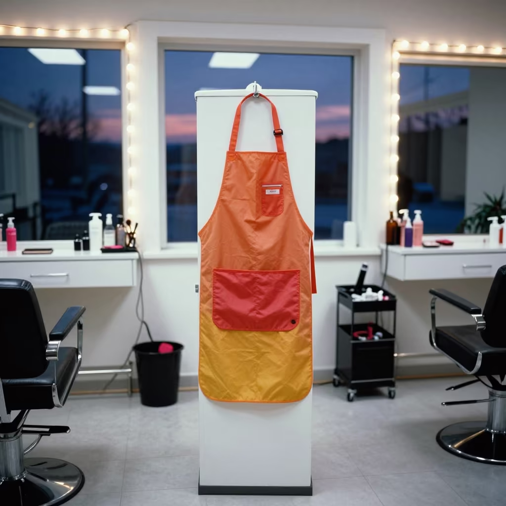 Indigo Twilight Salon Laundry Bin Near Myitkyina in in a beauty supply area under white LEDs near Myitkyina
