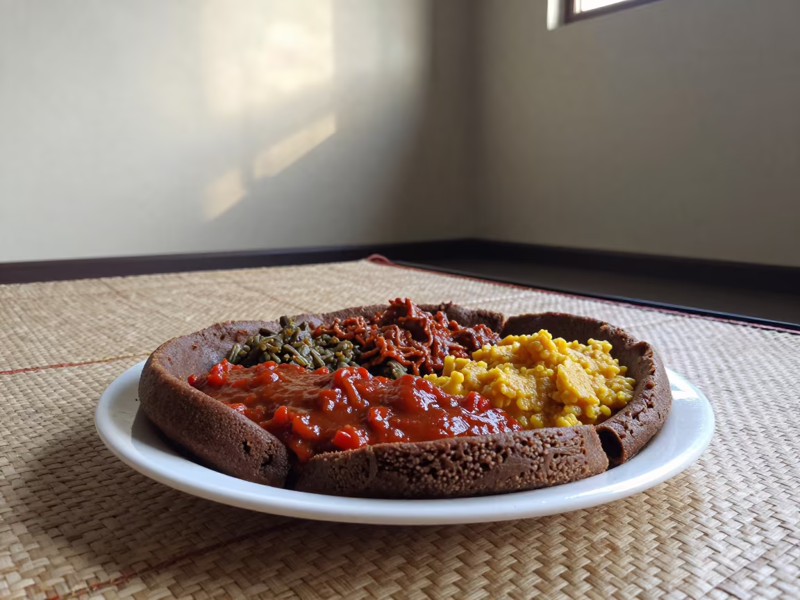 Injera Plate Colorful Stews Picnic Blanket Hanover in on a picnic blanket in Hanover