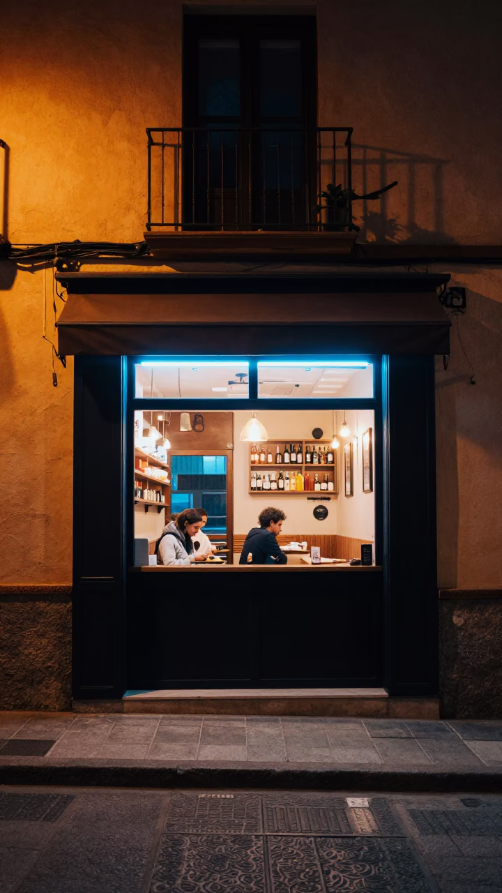 Interior Glimpse in Granada in in Granada, Spain