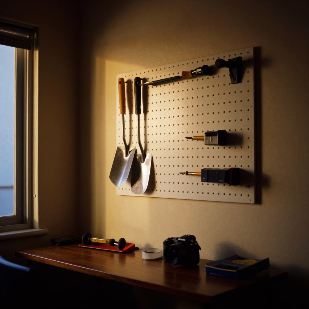 Interior Scene at Late At Night Light in Johannesburg in in Johannesburg, South Africa