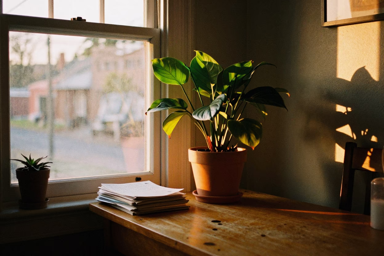 Interior Scene in Nashville at Golden Hour in in Nashville, Tennessee, United States
