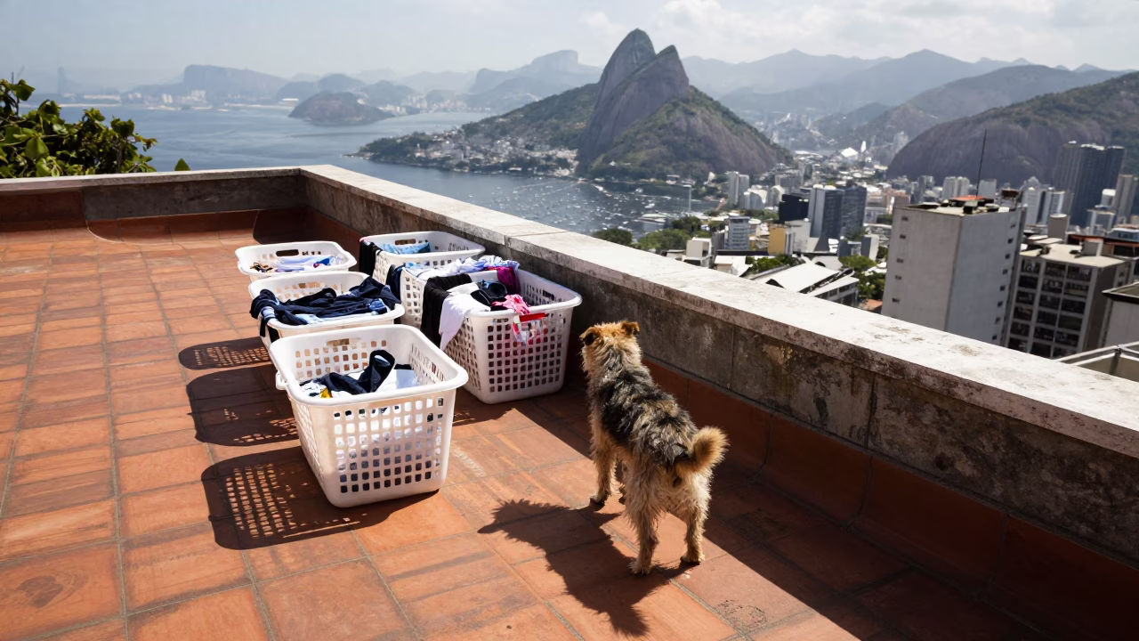 Investigating Laundry in Rio De Janeiro in in Rio de Janeiro, Brazil