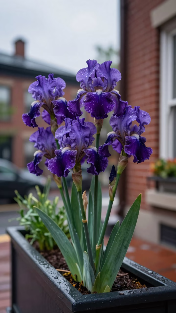 Iris Blossoms in Boston in in Boston, United States