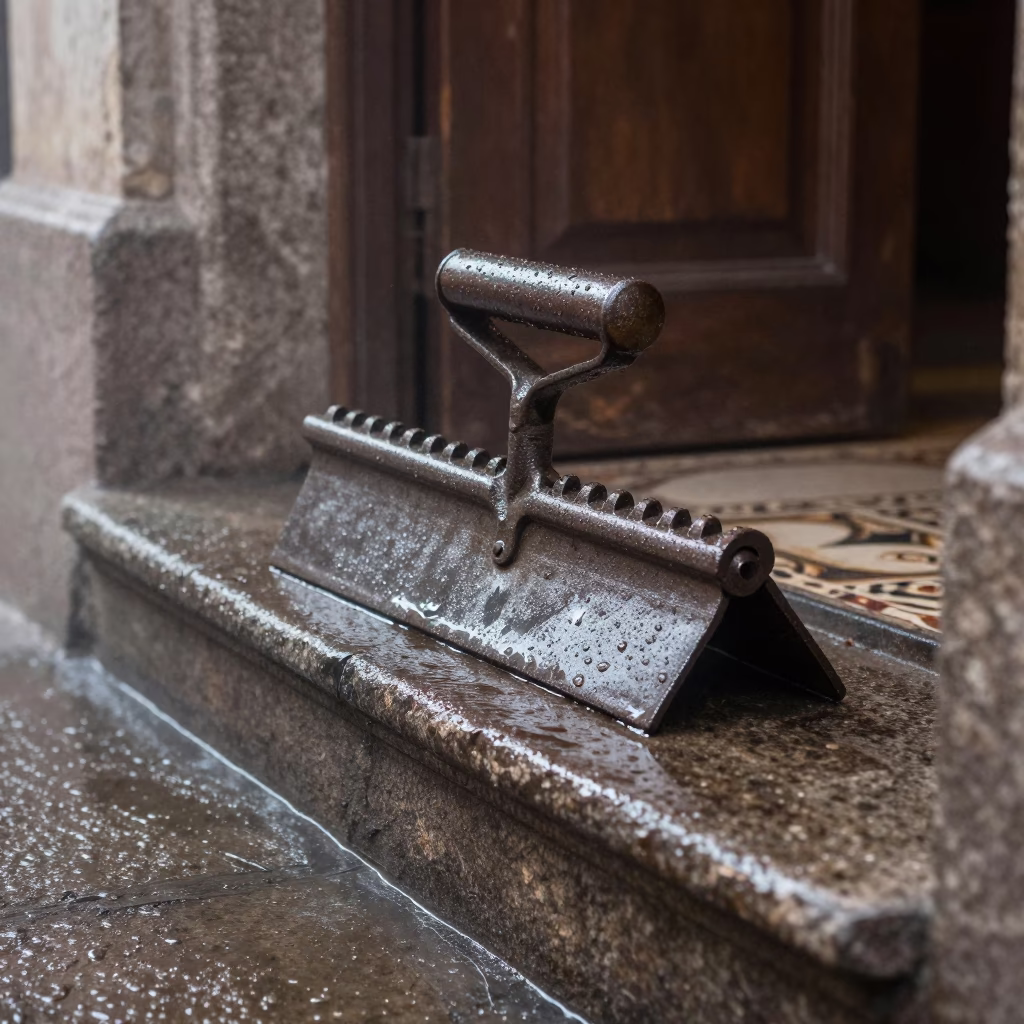 Iron Boot Scraper in Buenos Aires in in Buenos Aires, Argentina