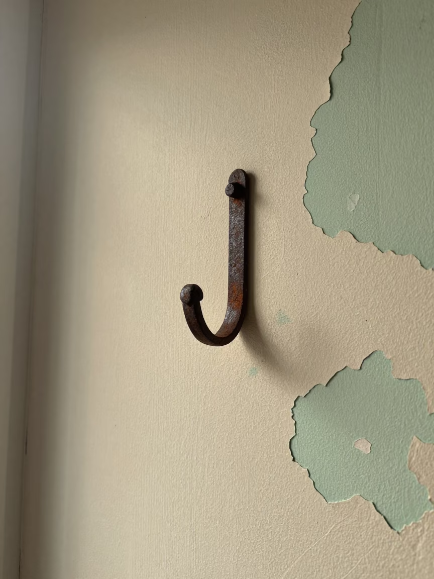 Iron Coat Hook in Budapest in in Budapest, Hungary
