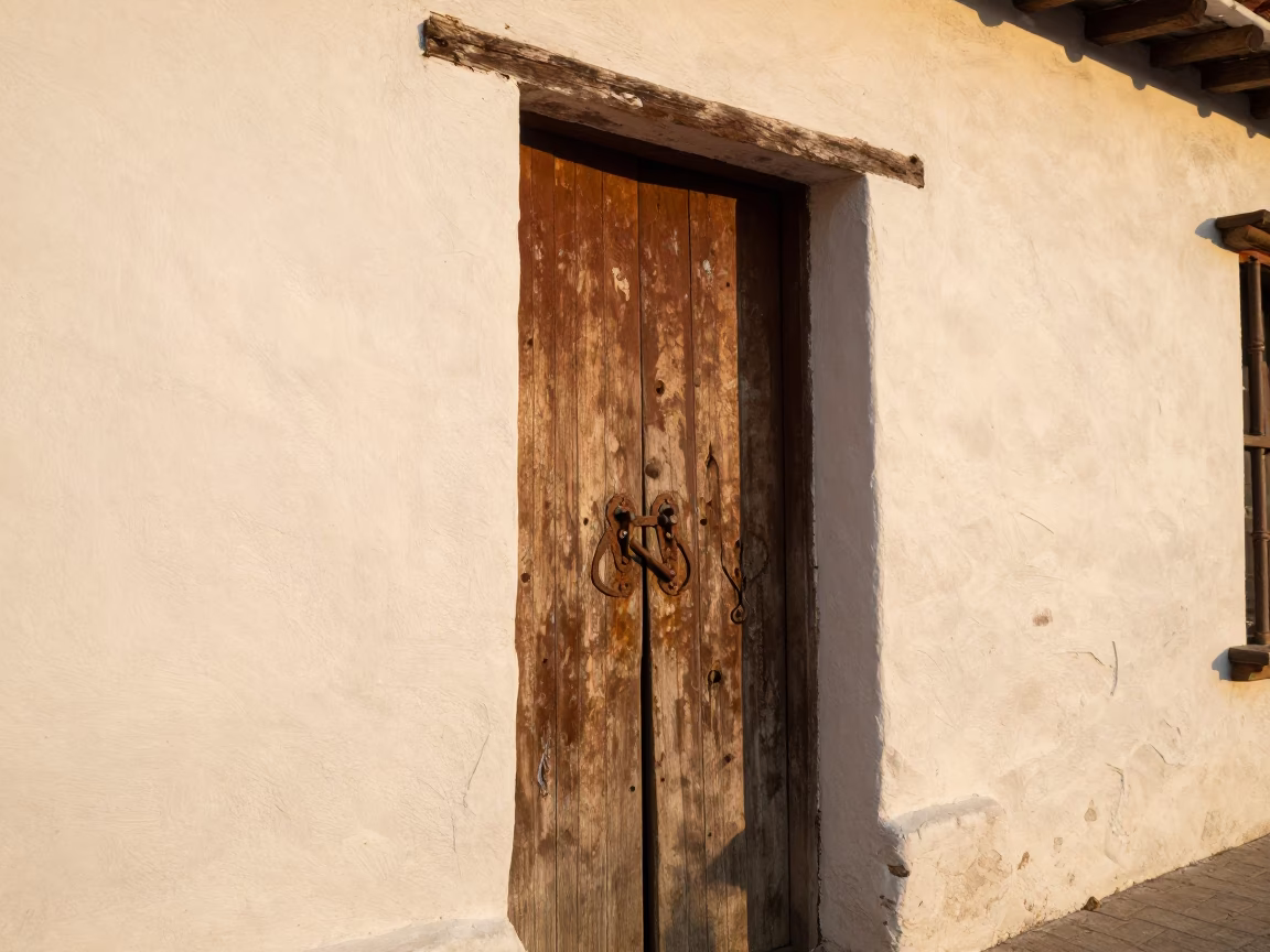 Iron Deadbolt in Cartagena in in Cartagena, Colombia