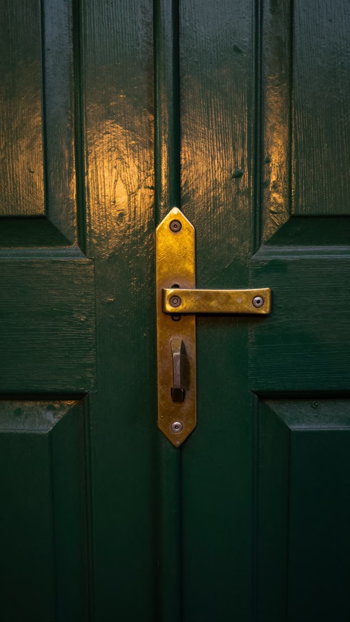 Iron Deadbolt in Charleston in in Charleston, South Carolina, United States