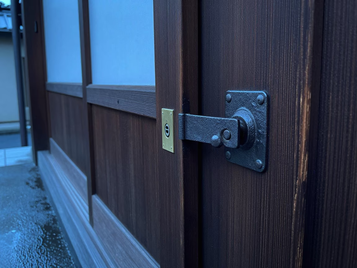 Iron Deadbolt in Tokyo in in Tokyo, Japan