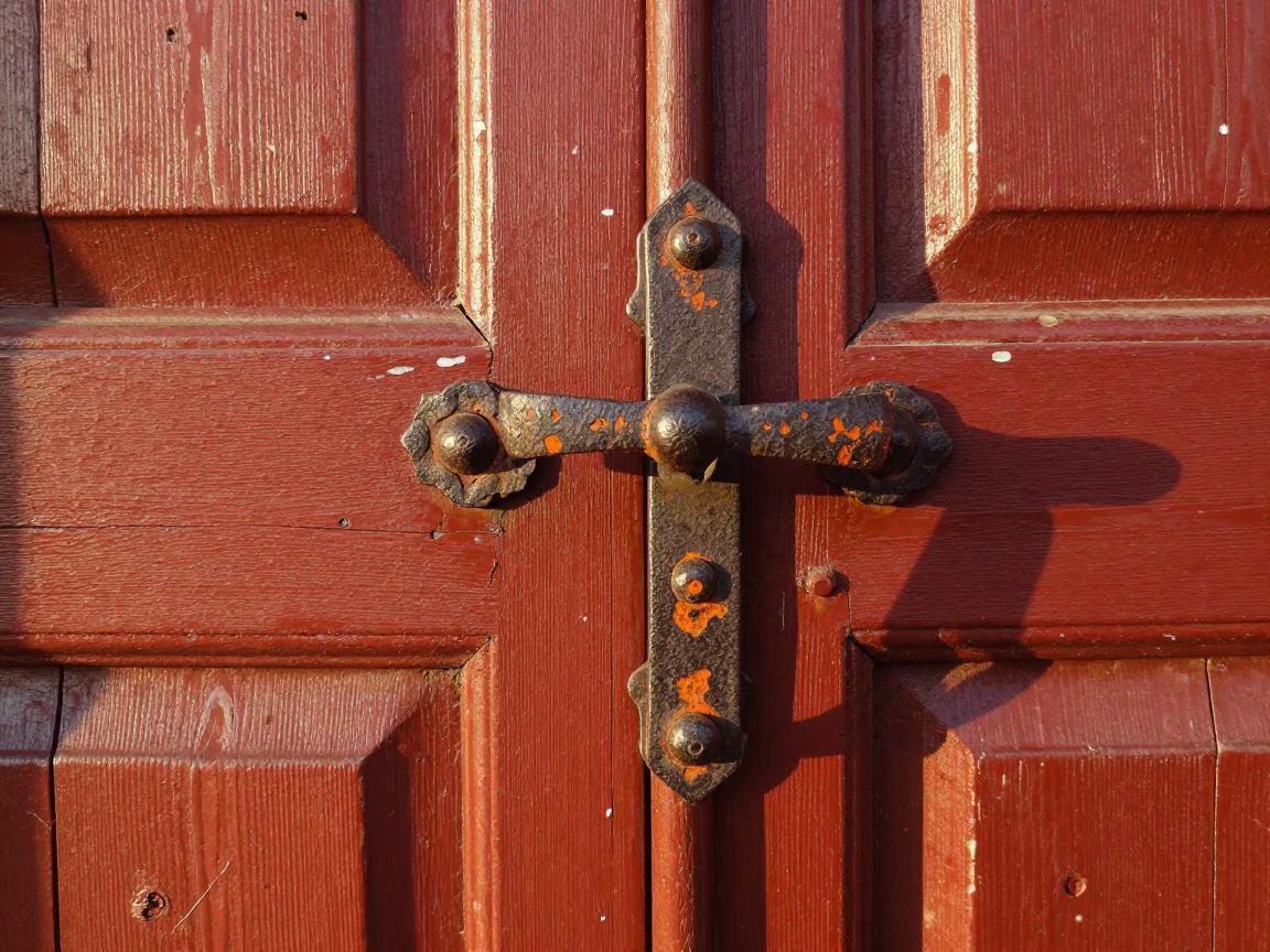 Iron Door Handle in La Paz in in La Paz, Bolivia