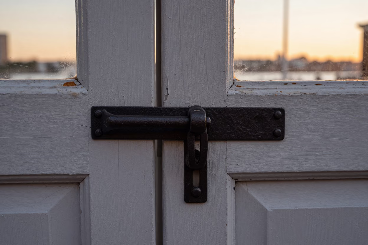 Iron Door Latch in Hobart in in Hobart, Australia