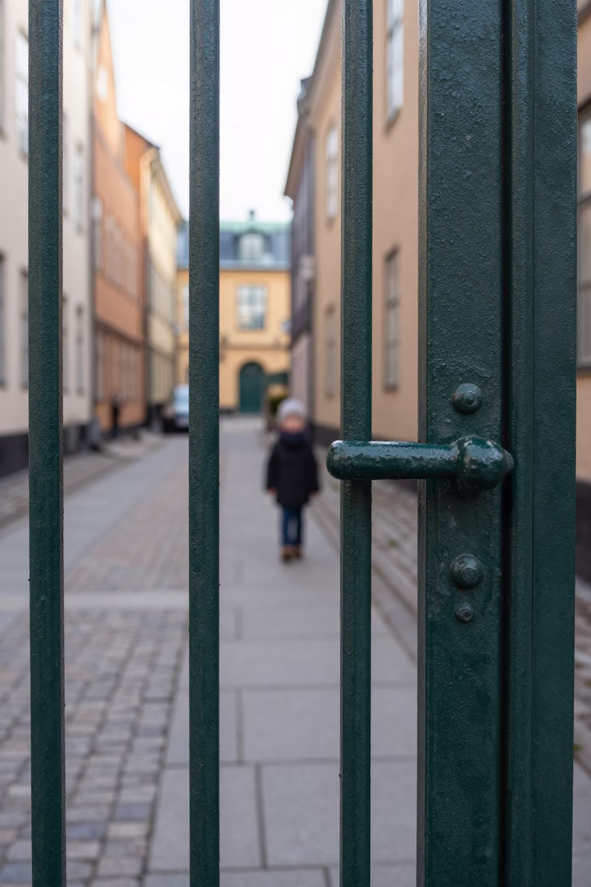 Iron Gate in Copenhagen in in Copenhagen, Denmark
