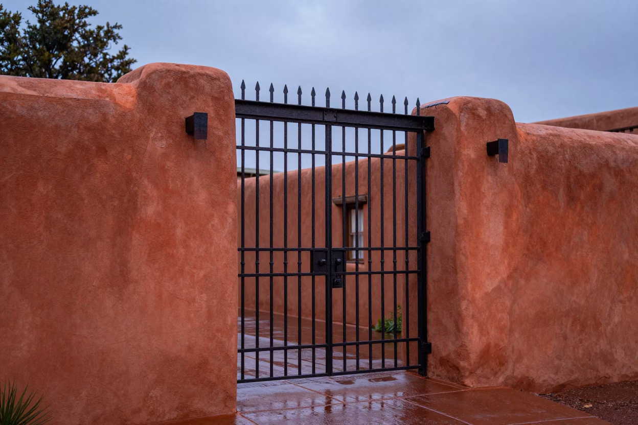 Iron Gate in Santa Fe in in Santa Fe, New Mexico, United States