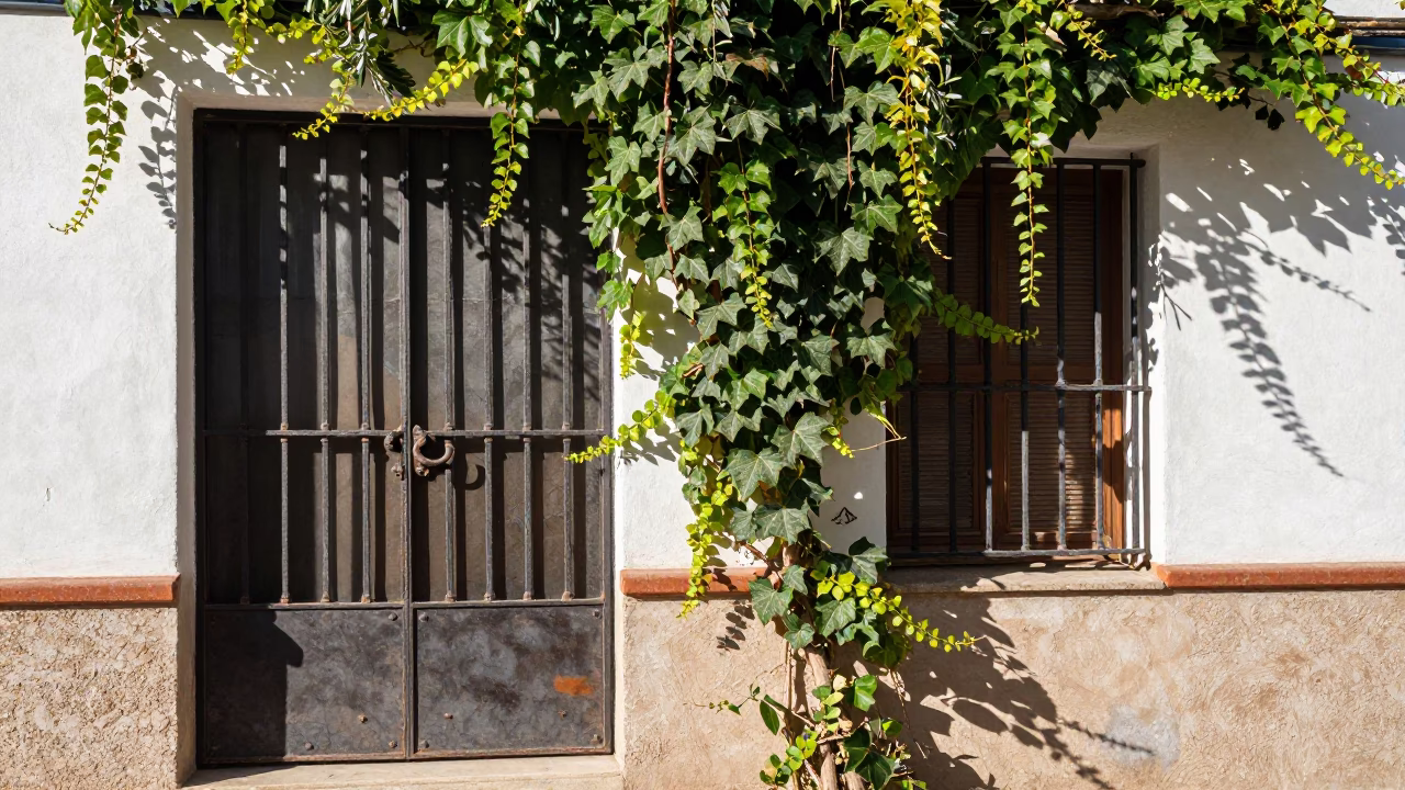 Iron Gate in Valencia in in Valencia, Spain