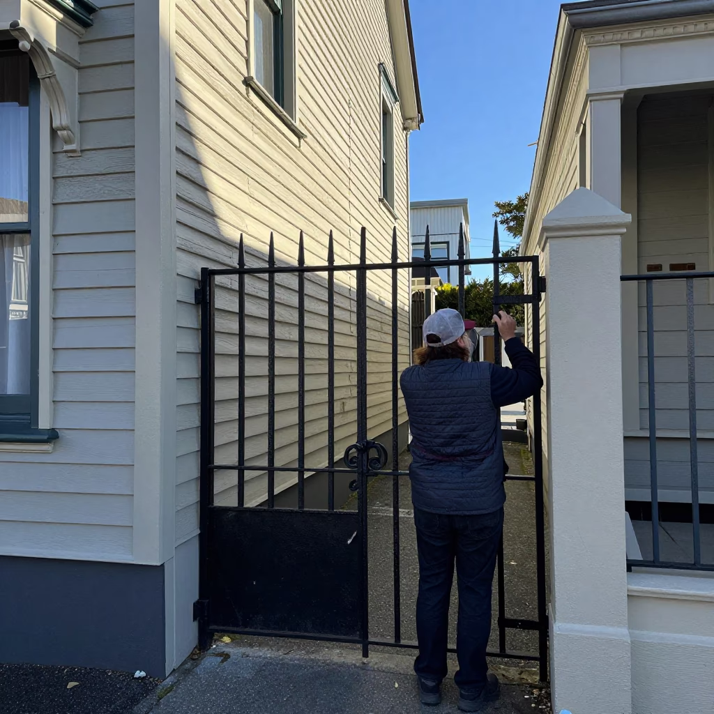 Iron Gate in Wellington in in Wellington, New Zealand