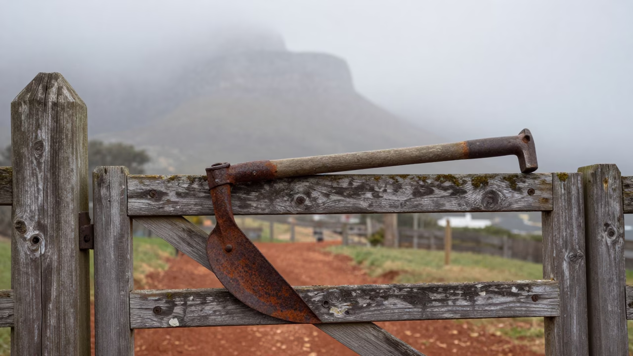 Iron Hoe in Cape Town in in Cape Town, South Africa