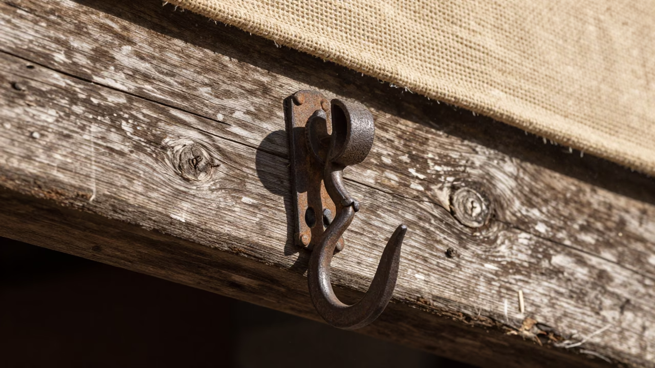 Iron Hook in Barcelona in in Barcelona, Spain