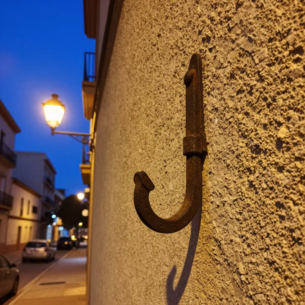 Iron Hook in Valencia in in Valencia, Spain