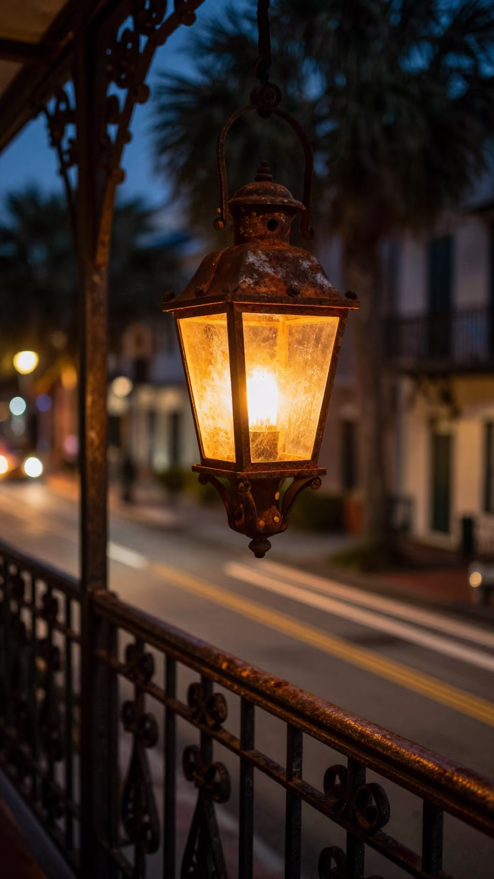 Iron Lantern in Charleston in in Charleston, United States